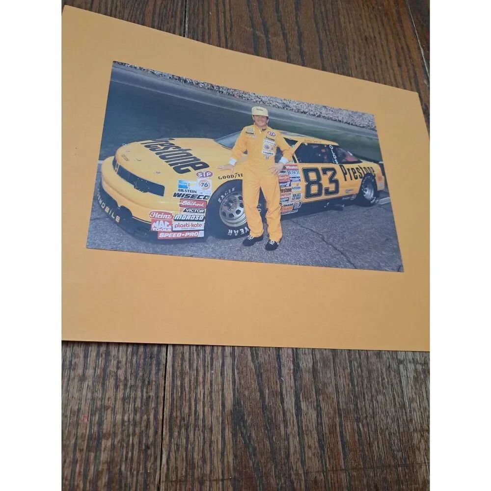 Vintage Lake Speed Driver Card #83 Oldsmobile Prestone STP 6x9 NASCAR Promo